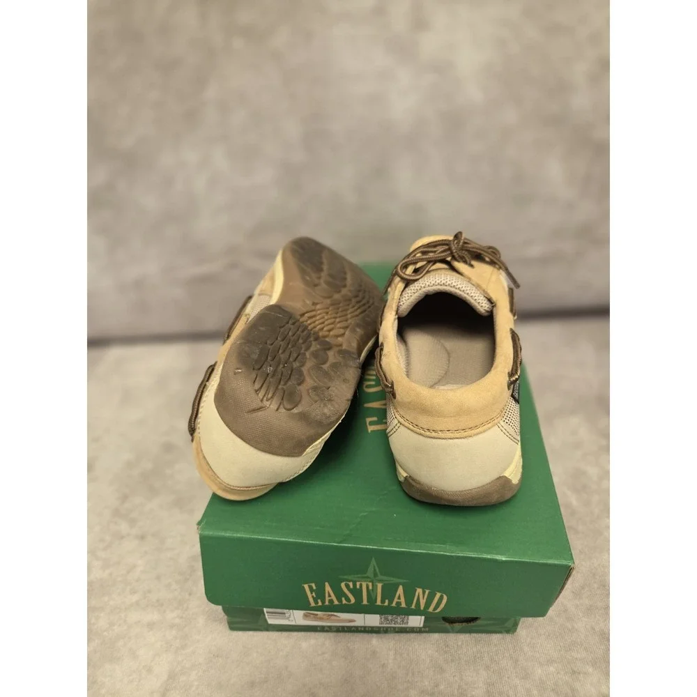 Eastland Womens Sz 9 Tan Boat Shoes